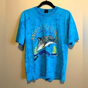 Vintage Animal Republic Dolphin  Tie Dye